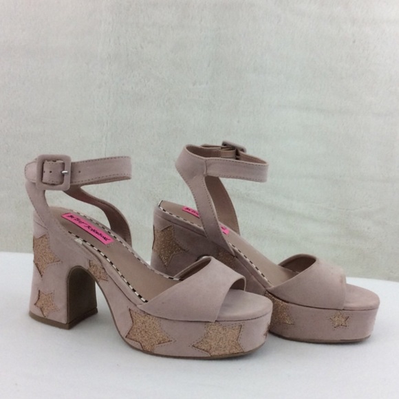 Betsy Johnson Shoes - Betsy Johnson Claude Platform Star Sandals